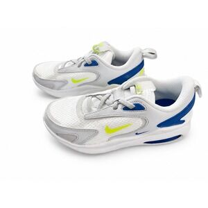 Nike Air Max Bolt Kids Sneakers White Blue Volt CW1627-004 Size 1Y